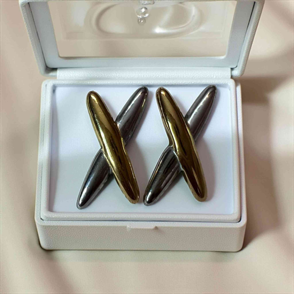 Σκουλαρίκια ατσάλινα